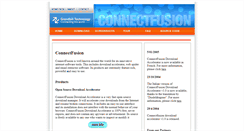 Desktop Screenshot of connectfusion.com